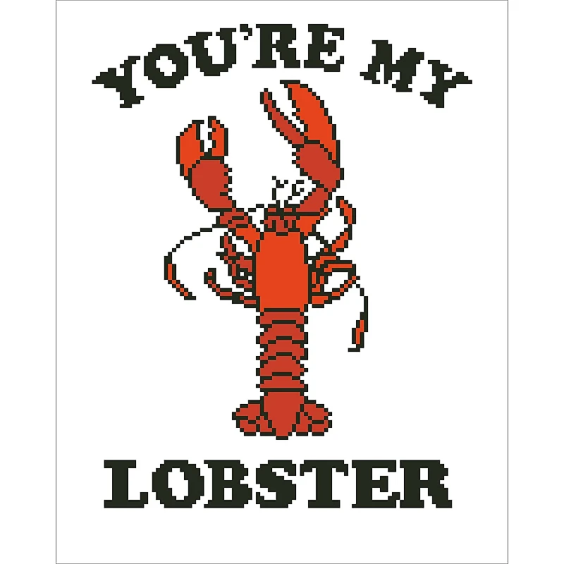Camelot Dotz® Intermediate You're My Lobster Diamond Painting Kit