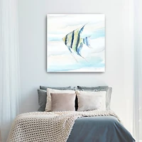 Great Blue Sea IX Canvas Giclee