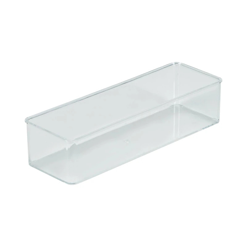 Simplify Medium Narrow Clear Drawer Organizer