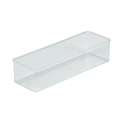 Simplify Medium Narrow Clear Drawer Organizer