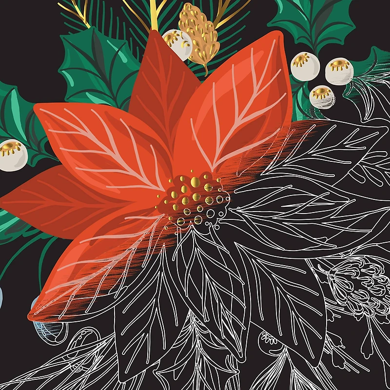 Brea Reese™ 9" x 12" Rustic Christmas Scratch Art Paper Pad