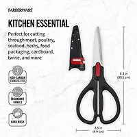 Farberware EdgeKeeper Black All Purpose Shears