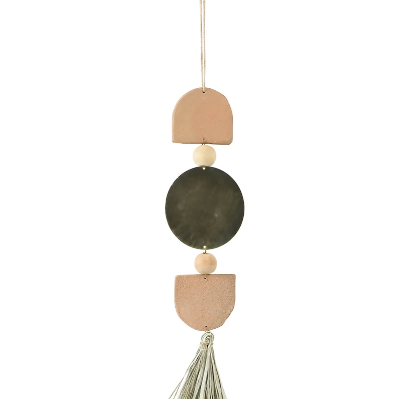 Hello Honey® Terracotta & Metal Wall Hanging