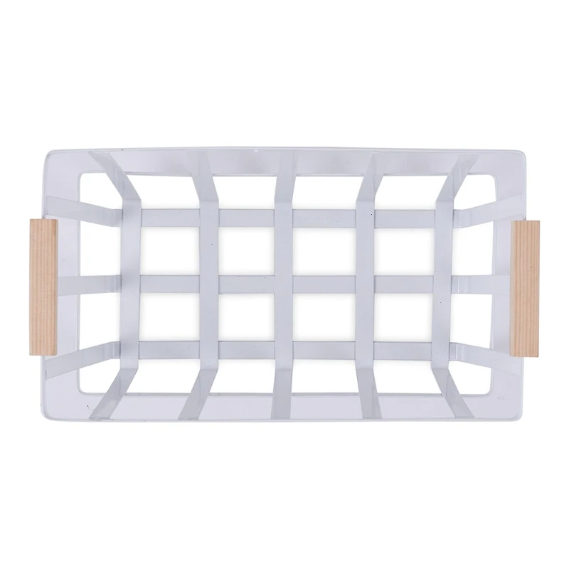 DII® White Metal Urban Modern Basket Set