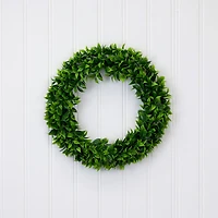 20" Artificial Bay Leaf Wreath
