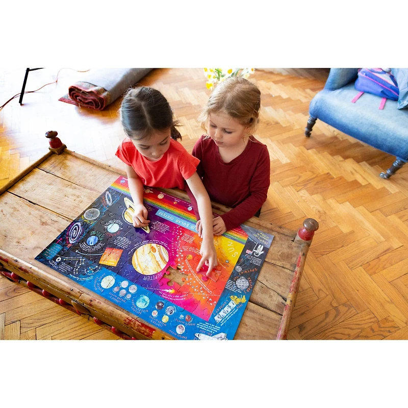 eeBoo Solar System 100 Piece Puzzle
