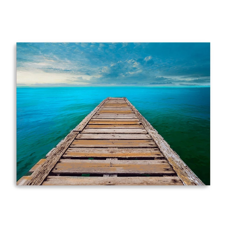 Ocean So blue Canvas Giclee
