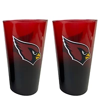 The Memory Company 16oz. NFL Ombre Pint Glasses