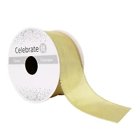 12 Pack: 1.5" x 3yd. Metallic Wired Ribbon by Celebrate It®