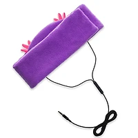 Contixo H1 Adjustable Fleece Headband Headphones, Owl