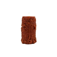 6" Fall Leaf LED Pillar Candle by Ashland