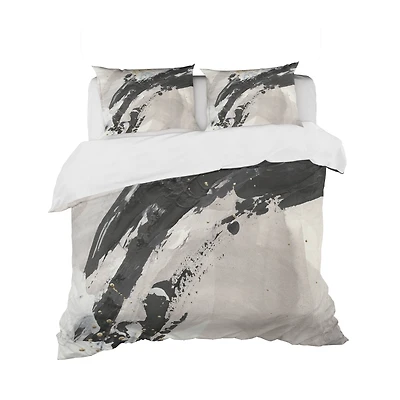 Designart 'Glam Painted Arcs IV' Glam Bedding Set