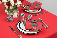 DII® Red Polyester Tablecloth 52x70