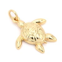 14K Gold Plated Turtle Charm by Bead Landing™