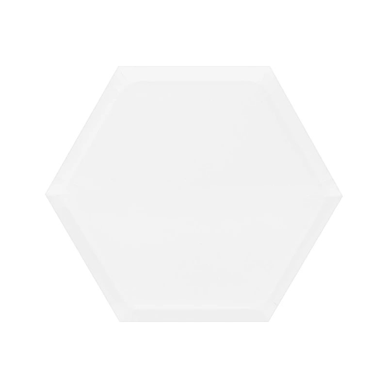 7.5" Grid Hexagon Paper Plates by Celebrate It