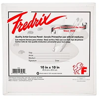FREDRIX 12 Pack Artist Series Primed Canvas Panel