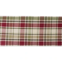 Homespun Plaid Table Runner 13" x 72"