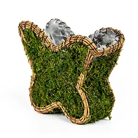 8.25" Decorative Moss Butterfly Basket by Ashland®