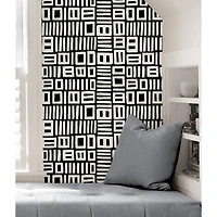 NuWallpaper Black Pepper Paperie Peel & Stick Wallpaper