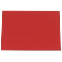 JAM Paper A1 Red Linen Blank Foldover Cards, 100ct.