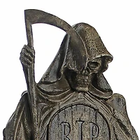 Design Toscano Rest in Pieces Grim Reaper Tombstone Statue