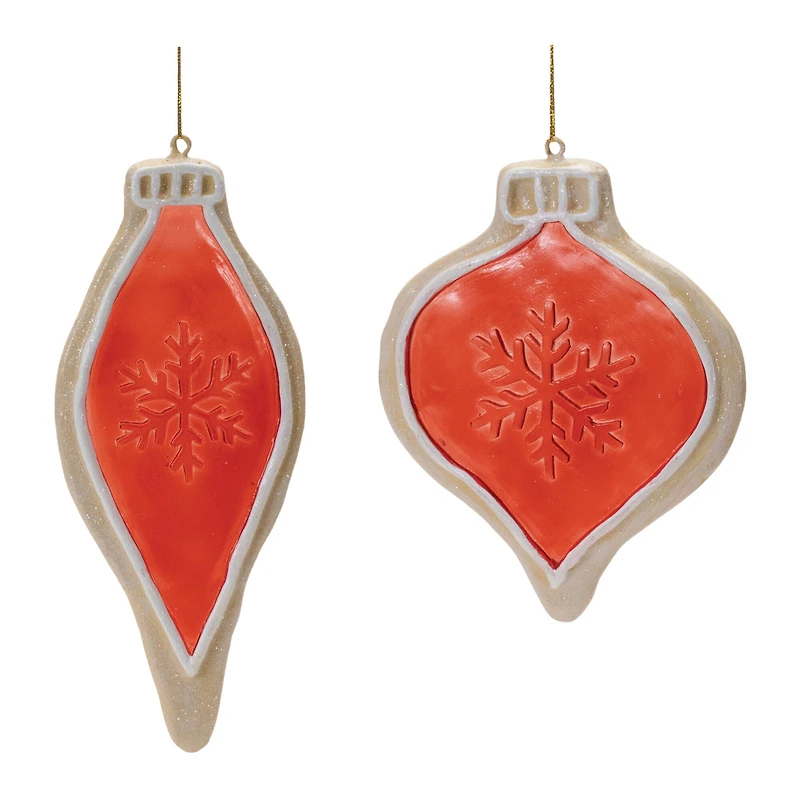 Frosted Cookie Onion Ornament Set