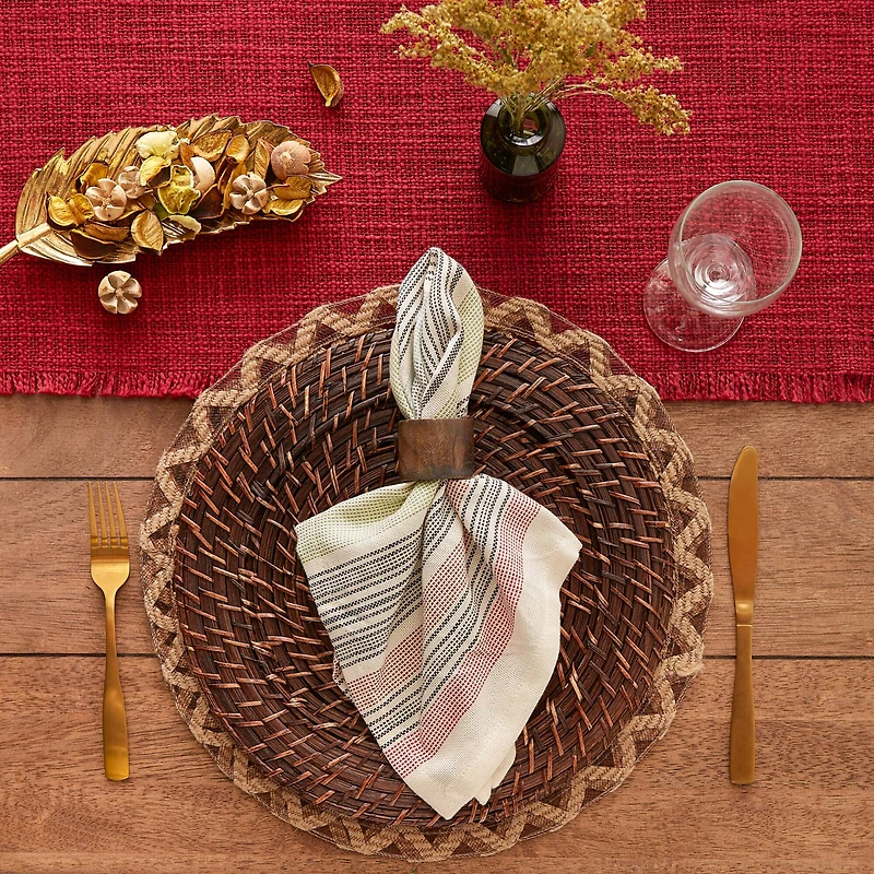 Variegated Mediterranean Napkin, 6ct.