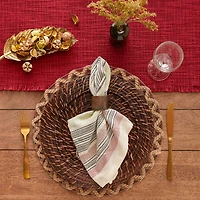 Variegated Mediterranean Napkin, 6ct.