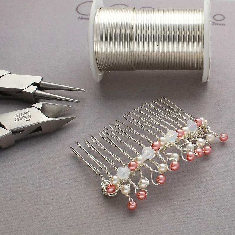 The Beadsmith® Wire Elements™ Gauge Tarnish Resistant Medium Temper Gold, Silver & Copper Wire