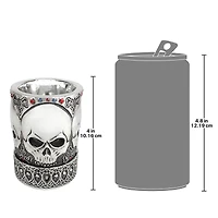 Design Toscano Gothic Skull Vessel & Pen Set