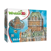 Castles & Cathedrals - Le Chateau Frontenac 3D Puzzle: 865 Pcs