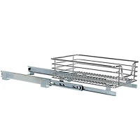 Household Essentials Glidez Chrome Cabinet Organizer