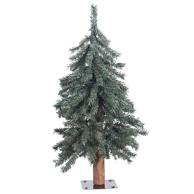 2ft. Unlit Natural Bark Alpine Artificial Christmas Tree