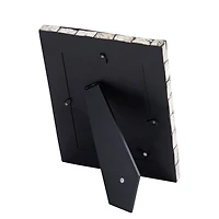 5" x 7" Black with Mother of Pearl Leaf Tabletop Frame, Atelier by Studio Décor®
