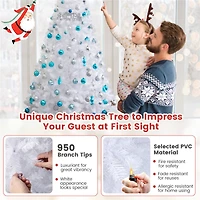 7ft. Unlit White Pine Artificial Christmas Tree