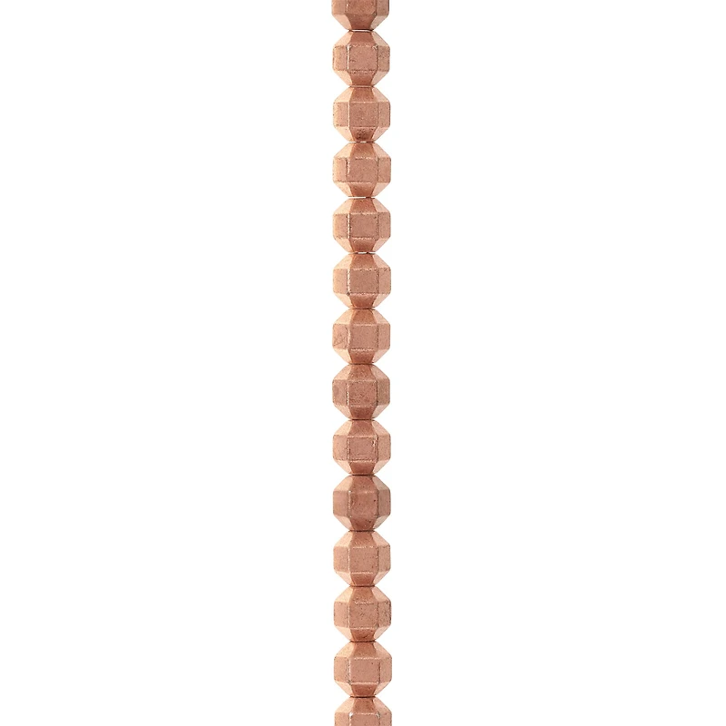 Bronze Metal Rondelle Beads, 6mm by Bead Landing™