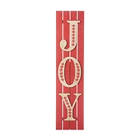 Glitzhome® 42" Christmas JOY Wood Porch Sign