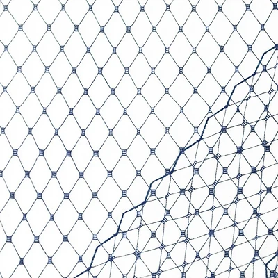 Navy Blue Russian Netting