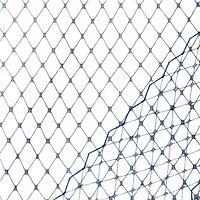 Navy Blue Russian Netting