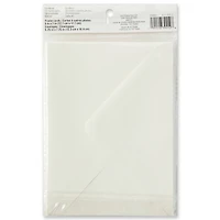 12 Packs: 10 ct. (120 total) 5" x 7" Ivory Frame Cards & Envelopes by Recollections™
