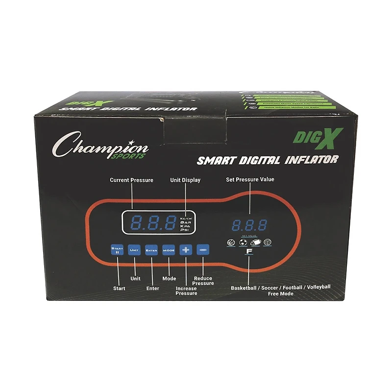 Champion Sports Smart Digital Inflator