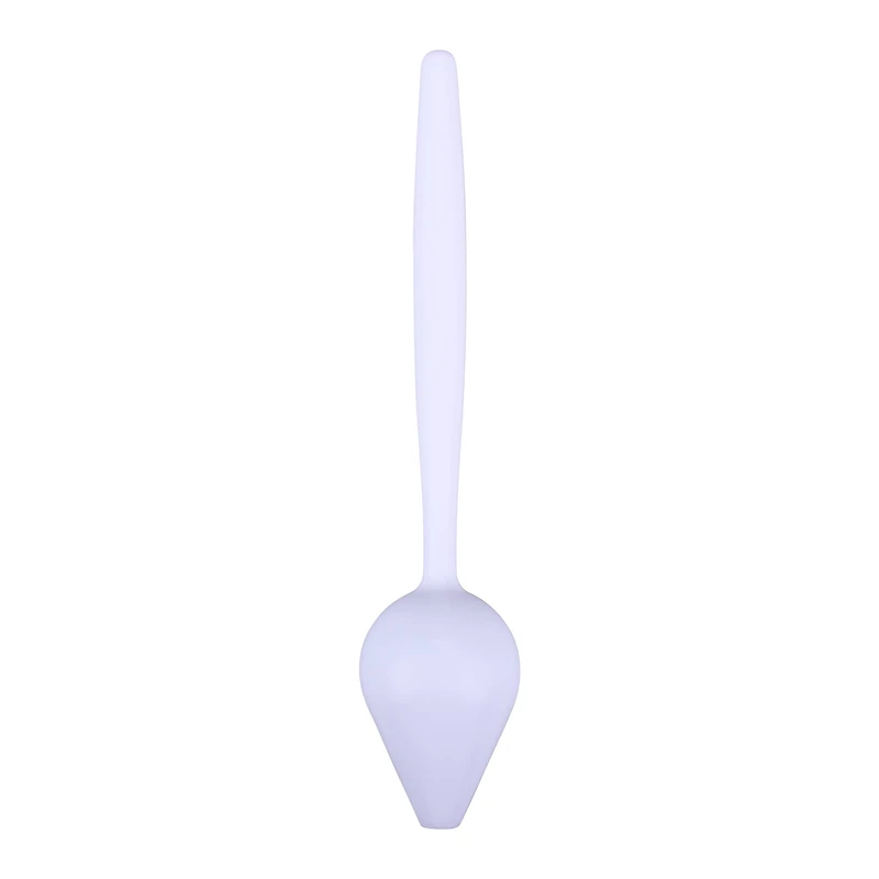 9" White Drizzle Scoop by Makery™