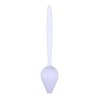 9" White Drizzle Scoop by Makery™