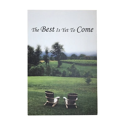 Lela & Ollie The Best is Yet To Come Plaque with Easel
