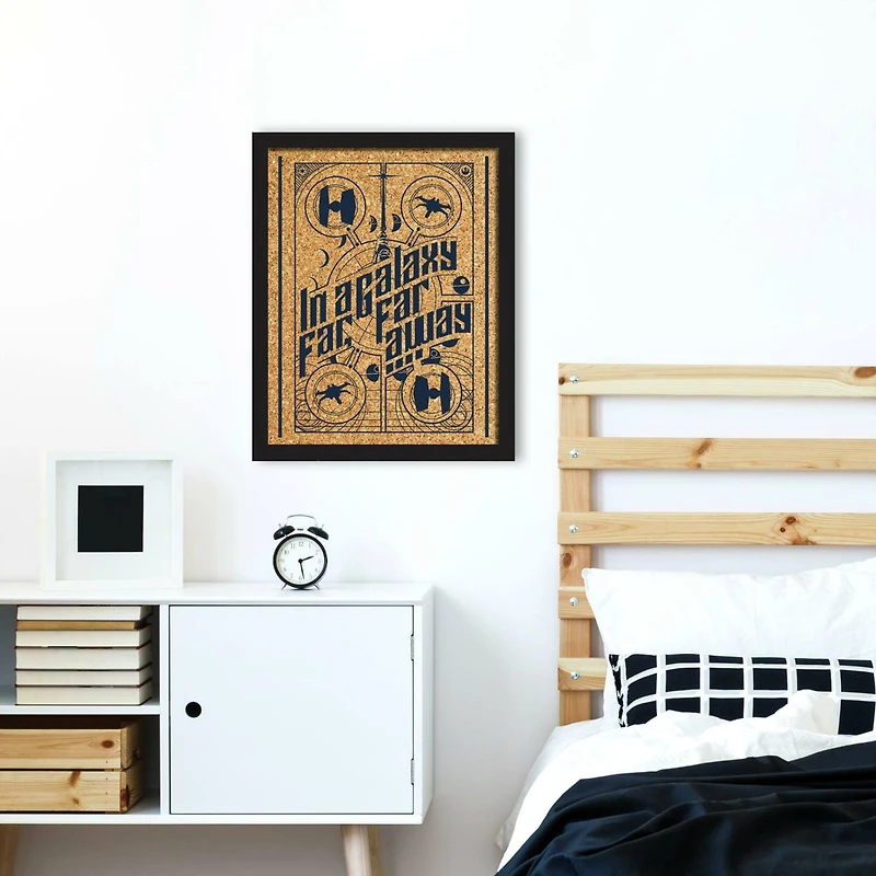 RoomMates Star Wars™ Galaxy Far Far Away Cork Wall Art