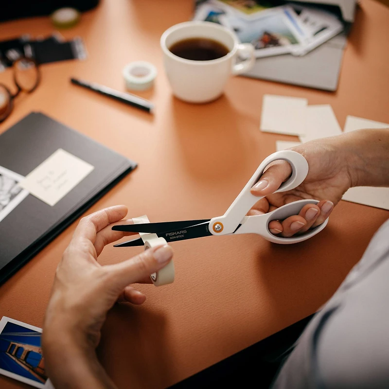 Fiskars® SoftGrip® 8" Non-Stick Scissors