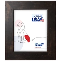 Frame USA Café Wide Espresso Single Image Picture Frame