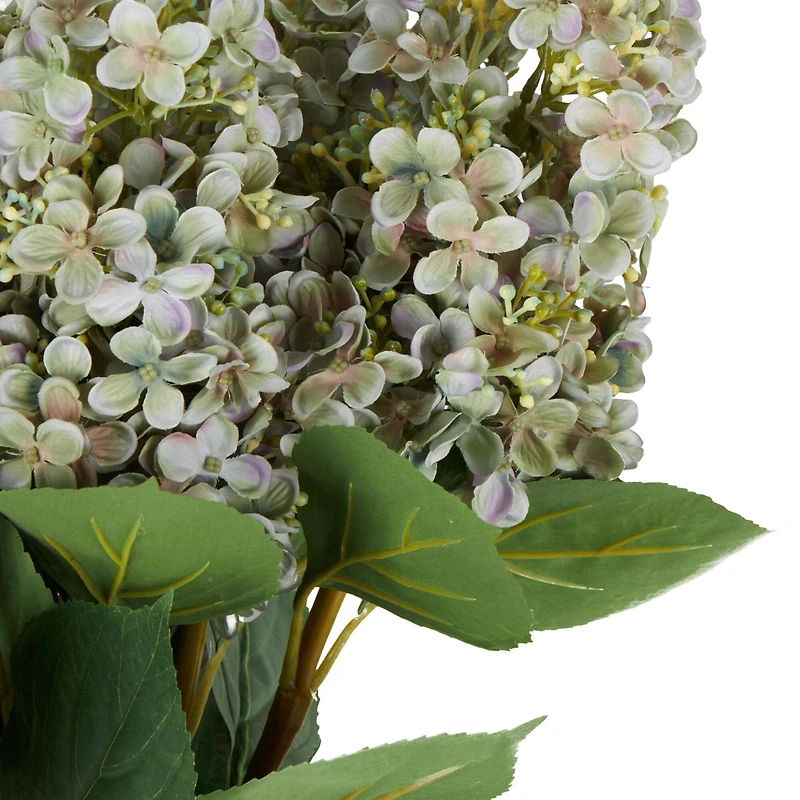 34" Blue Hydrangea Artificial Flower Stem, 8ct.