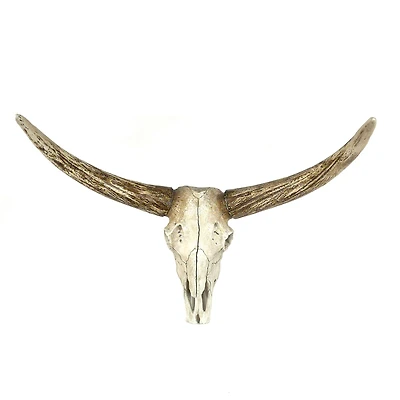 Hello Honey® Resin Steer Skull Wall Décor