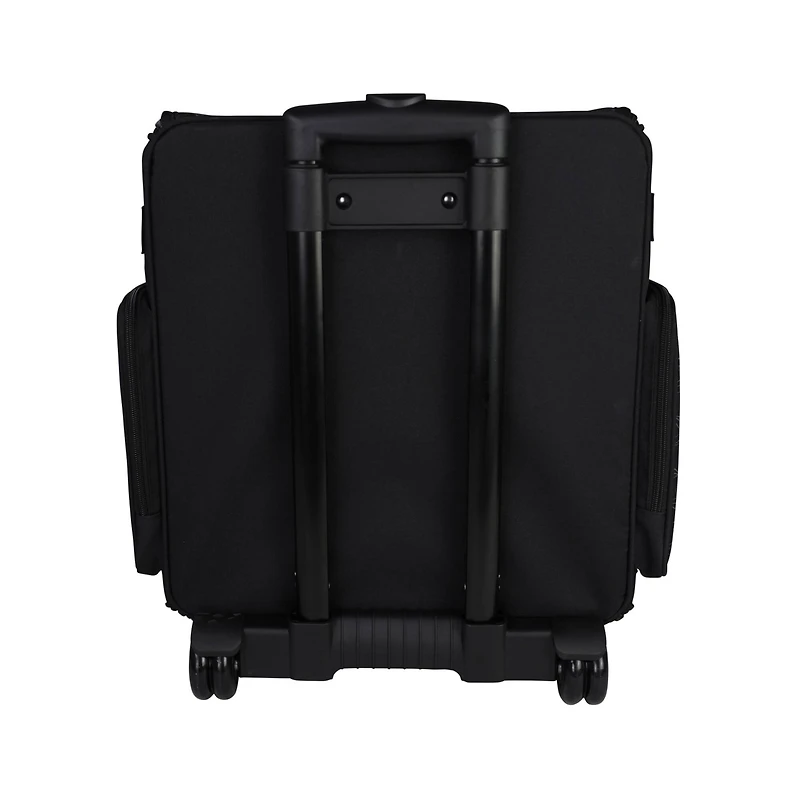 Everything Mary Black & White Rolling Craft Bag